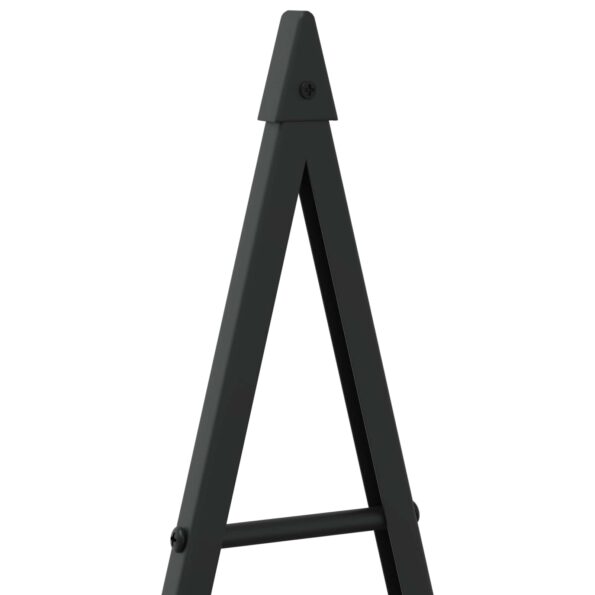 vidaXL Kovový vianočný stromček KUOPIO 125 cm Kov Čierna – Obrázok 5
