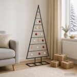 vidaXL Kovový vianočný stromček KUOPIO 150 cm Kov Čierna