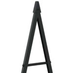 vidaXL Kovový vianočný stromček KUOPIO 150 cm Kov Čierna – Obrázok 5