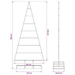 vidaXL Kovový vianočný stromček KUOPIO 150 cm Kov Čierna – Obrázok 7