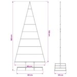 vidaXL Kovový vianočný stromček KUOPIO 180 cm Kov Čierna – Obrázok 7