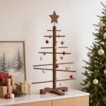 vidaXL Drevený vianočný stromček 75 cm
