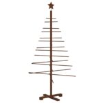 vidaXL Drevený vianočný stromček 150 cm – Obrázok 2