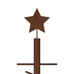 vidaXL Drevený vianočný stromček 150 cm – Obrázok 4
