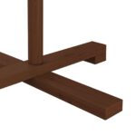 vidaXL Drevený vianočný stromček 150 cm – Obrázok 5