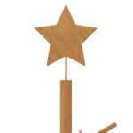 vidaXL Drevený vianočný stromček 240 cm – Obrázok 4