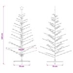 vidaXL Drevený vianočný stromček 240 cm – Obrázok 6
