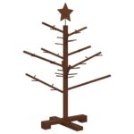 vidaXL Drevený vianočný stromček 75 cm – Obrázok 2