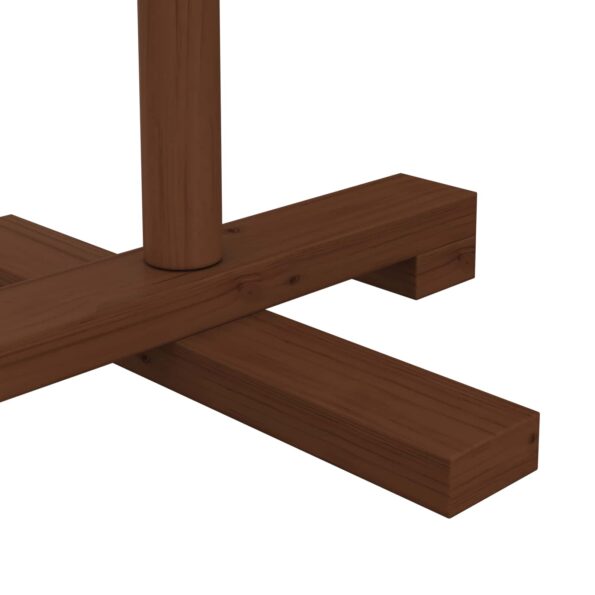 vidaXL Drevený vianočný stromček 75 cm – Obrázok 5