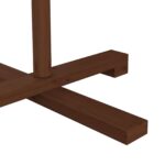 vidaXL Drevený vianočný stromček 125 cm – Obrázok 5