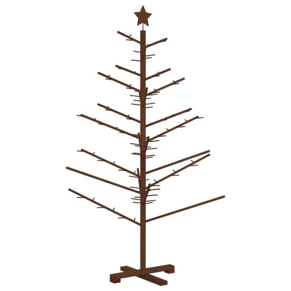 vidaXL Drevený vianočný stromček 150 cm – Obrázok 2
