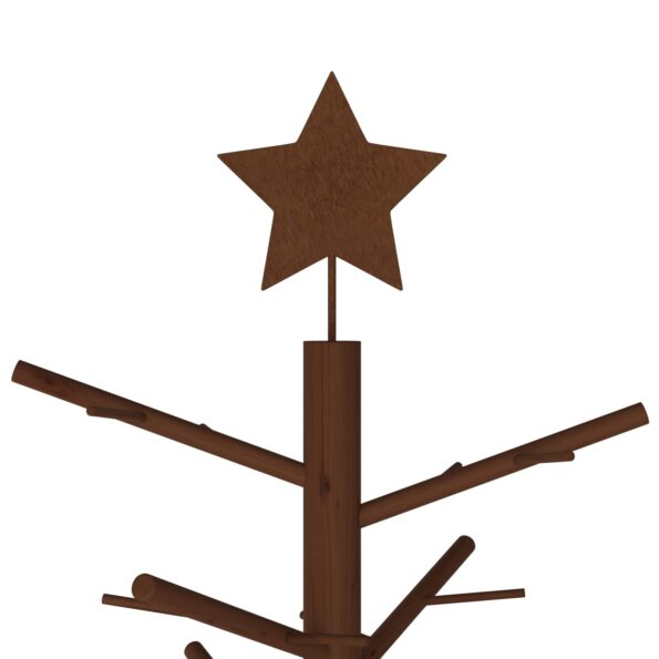 vidaXL Drevený vianočný stromček 150 cm – Obrázok 4
