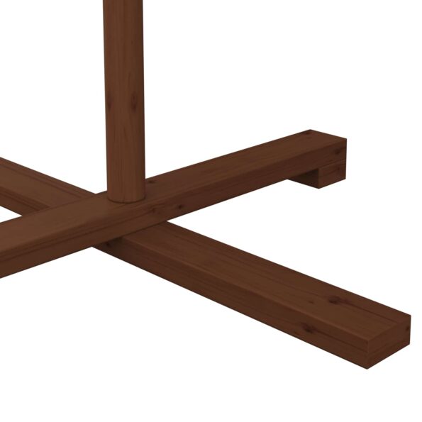 vidaXL Drevený vianočný stromček 210 cm – Obrázok 5