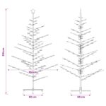 vidaXL Drevený vianočný stromček 210 cm – Obrázok 6