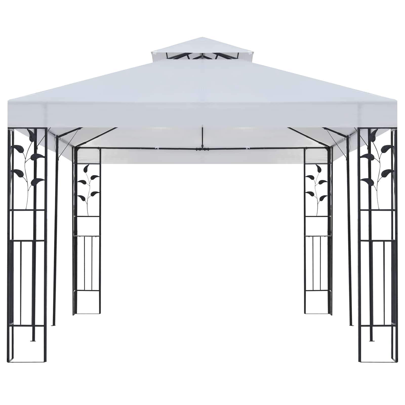 44837_3.jpg vidaXL Plachta na altánok Biela 300 x 600 cm Polyester – Obrázok 1