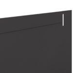 vidaXL Obrubník trávnika 10 ks 102 x 10 x 4 cm Oceľ Čierna – Obrázok 7