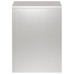 vidaXL Stojan na rastliny 2 pcs Strieborná 30 x 30 x 40 cm Oceľ – Obrázok 4