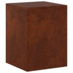 vidaXL Stojan na rastliny Hrdzavý 30 x 30 x 40 cm – Obrázok 2