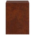 vidaXL Stojan na rastliny Hrdzavý 30 x 30 x 40 cm – Obrázok 5