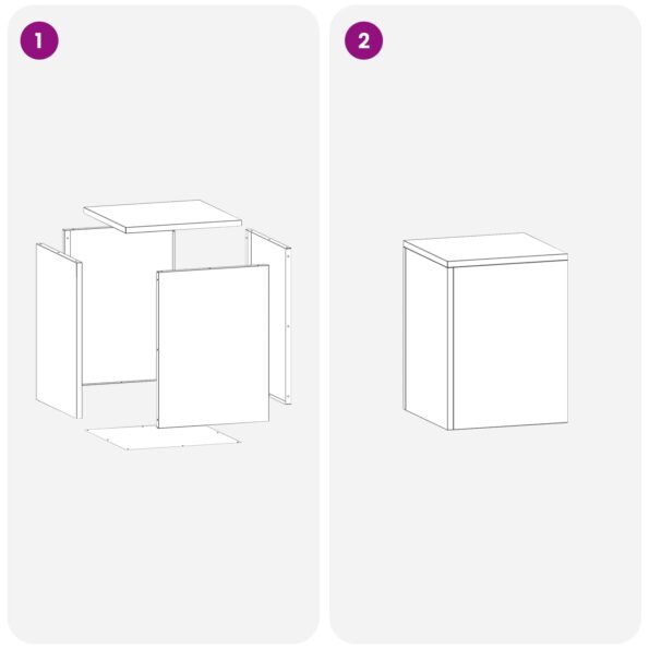 vidaXL Stojan na rastliny 2 pcs Hrdzavý 30 x 30 x 40 cm – Obrázok 9