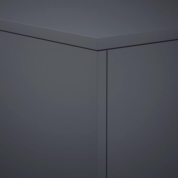 vidaXL Stojan na rastliny Antracitová 30 x 30 x 80 cm – Obrázok 6
