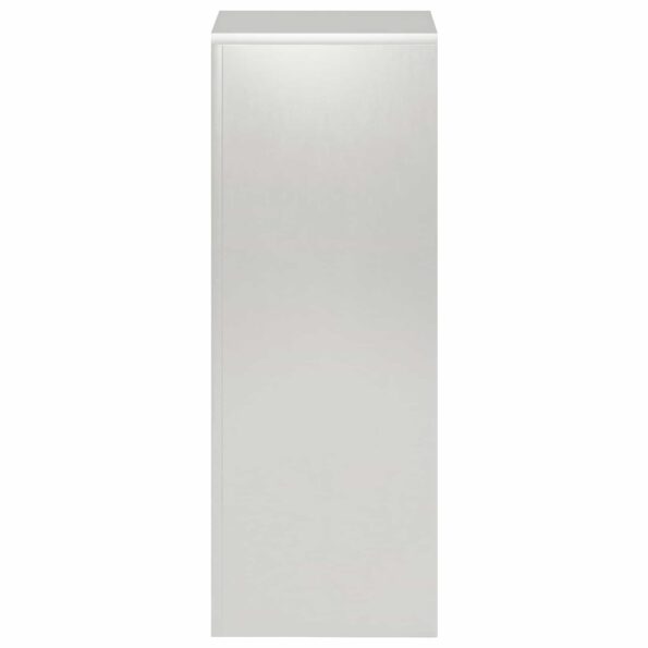 vidaXL Stojan na rastliny 2 pcs Strieborná 30 x 30 x 80 cm Oceľ – Obrázok 4