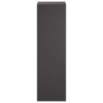 vidaXL Stojan na rastliny Čierna 30 x 30 x 100 cm Oceľ – Obrázok 4