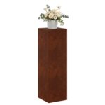 vidaXL Stojan na rastliny Hrdzavý 30 x 30 x 100 cm – Obrázok 3