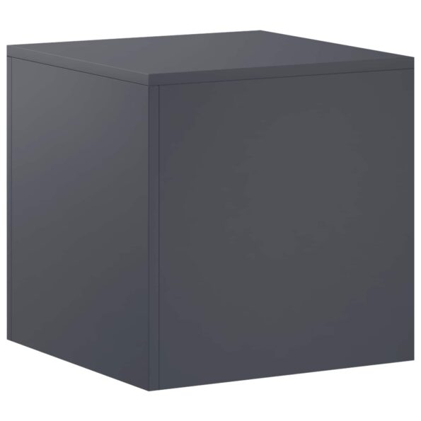 vidaXL Stojan na rastliny Antracitová 40 x 40 x 40 cm – Obrázok 2