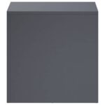 vidaXL Stojan na rastliny Antracitová 40 x 40 x 40 cm – Obrázok 4