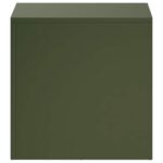 vidaXL Stojan na rastliny Olivovo zelená 40 x 40 x 40 cm – Obrázok 4
