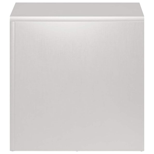 vidaXL Stojan na rastliny 2 pcs Strieborná 40 x 40 x 40 cm Oceľ – Obrázok 4