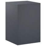 vidaXL Stojan na rastliny Antracitová 40 x 40 x 60 cm – Obrázok 2