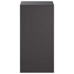 vidaXL Stojan na rastliny 2 pcs Čierna 40 x 40 x 80 cm Oceľ – Obrázok 4