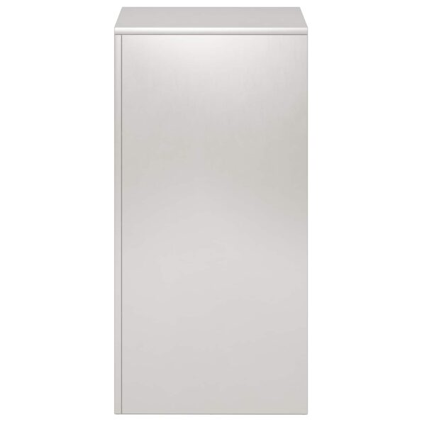 vidaXL Stojan na rastliny 2 pcs Strieborná 40 x 40 x 80 cm Oceľ – Obrázok 4
