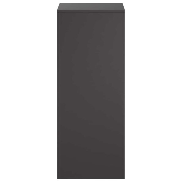 vidaXL Stojan na rastliny Čierna 40 x 40 x 100 cm Oceľ – Obrázok 4
