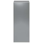 vidaXL Stojan na rastliny 2 pcs Strieborná 40 x 40 x 100 cm – Obrázok 4