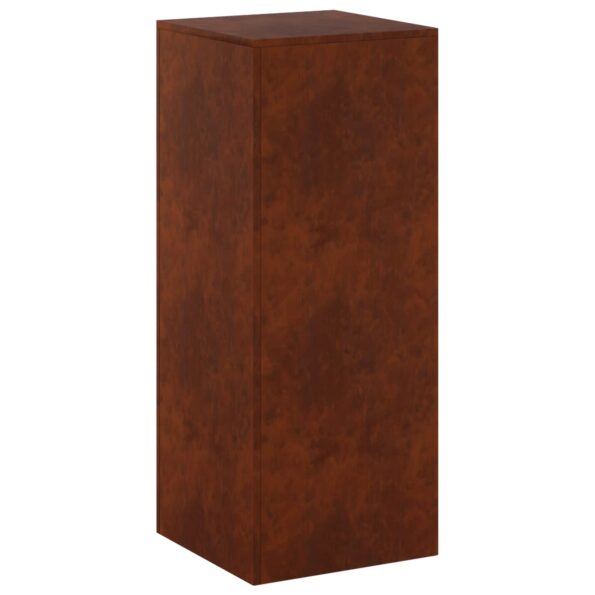 vidaXL Stojan na rastliny Hrdzavý 40 x 40 x 100 cm – Obrázok 2