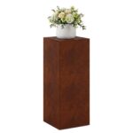 vidaXL Stojan na rastliny Hrdzavý 40 x 40 x 100 cm – Obrázok 3