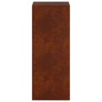 vidaXL Stojan na rastliny 2 ks Hrdzavý 40 x 40 x 100 cm – Obrázok 5