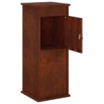 vidaXL poštová schránka Hrdzavý 40 x 40 x 100 cm – Obrázok 3
