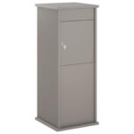vidaXL poštová schránka Hrdzavý 40 x 40 x 100 cm – Obrázok 4