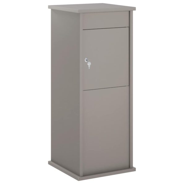 vidaXL poštová schránka Hrdzavý 40 x 40 x 100 cm – Obrázok 4