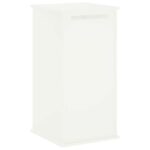 vidaXL poštová schránka Biela 50 x 52 x 100 cm Oceľ – Obrázok 6