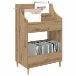 vidaXL Mediálne poličky Dub artisan 70,5 x 46 x 112 cm – Obrázok 3