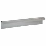 vidaXL Záhradný krycí profil 2 ks 100 x 10 x 15 cm Pozinkovaná oceľ – Obrázok 5