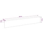 vidaXL Záhradný krycí profil 2 ks 100 x 10 x 15 cm Pozinkovaná oceľ – Obrázok 7