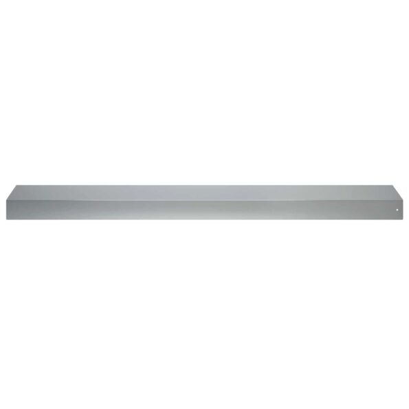 vidaXL Záhradný krycí profil 2 ks 100 x 20 x 5 cm Pozinkovaná oceľ – Obrázok 3