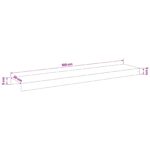 vidaXL Záhradný krycí profil 10 ks 100 x 20 x 5 cm Pozinkovaná oceľ – Obrázok 7
