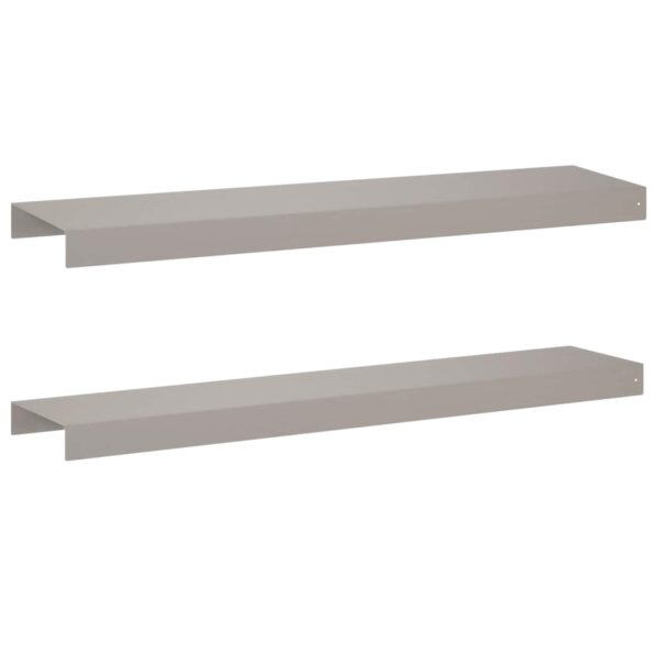vidaXL Záhradný krycí profil 2 ks 100 x 20 x 5 cm – Obrázok 3